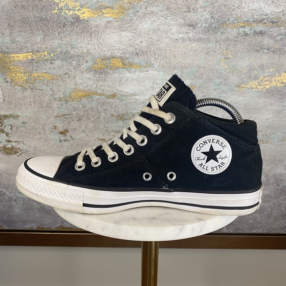Converse Chuck Taylor All Star 2 Shoes Womens Size 8 Black Mid Top Sneakers - Picture 6 of 10